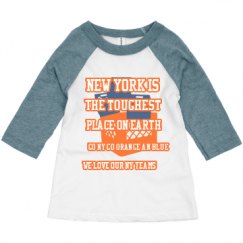 Toddler 3/4 Sleeve Raglan Tee