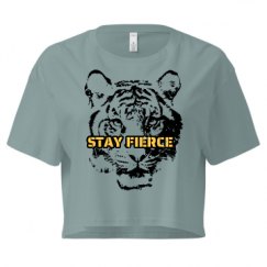 Ladies Festival Cali Crop Top Tee