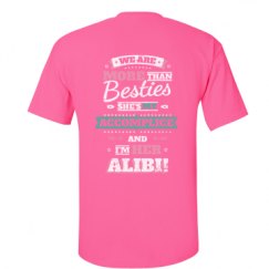 Unisex Ultra Cotton Safety Neon Crewneck Tee