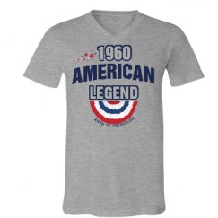 Unisex V-Neck Jersey Tee