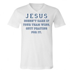 Unisex V-Neck Jersey Tee