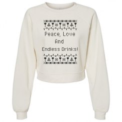 Women's Raglan Pullover Fleece