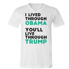 Unisex V-Neck Jersey Tee