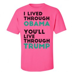 Unisex Ultra Cotton Safety Neon Crewneck Tee