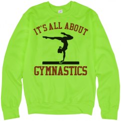 Unisex Neon Crewneck Sweatshirt