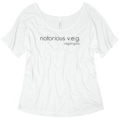 Ladies Flowy Slouchy Tee