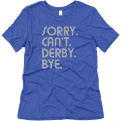 Ladies Relaxed Fit Super Soft Triblend Tee