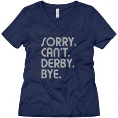 Ladies Relaxed Fit V-Neck Tee