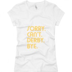 Ladies Slim Fit Basic Promo Jersey Tee