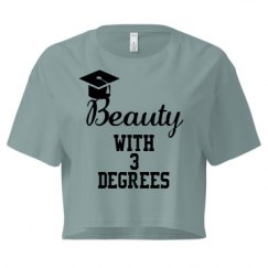 Ladies Festival Cali Crop Top Tee