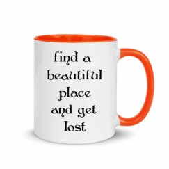 11oz Ceramic Mug with Color Inside