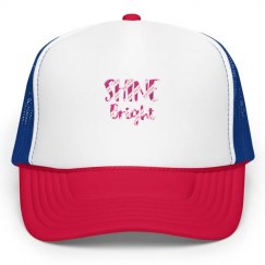 Shine bright pink hat