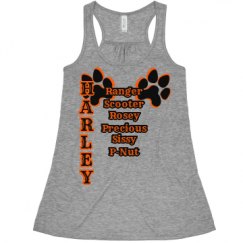 Ladies Flowy Racerback Tank
