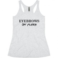 Ladies Slim Fit Super Soft Racerback Triblend Tank