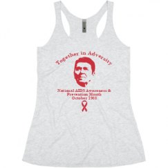 Ladies Slim Fit Super Soft Racerback Triblend Tank