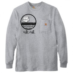 Unisex Carhartt Pocket Long Sleeve Tee