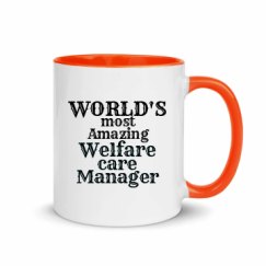 11oz Ceramic Mug with Color Inside