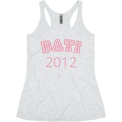 Ladies Slim Fit Super Soft Racerback Triblend Tank