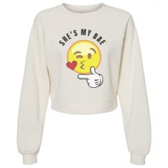 Women's Raglan Pullover Fleece