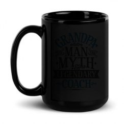 15oz Black Glossy Mug