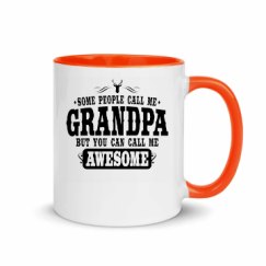 11oz Ceramic Mug with Color Inside