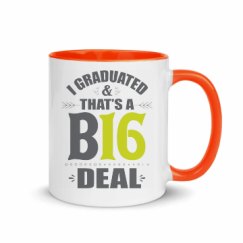 11oz Ceramic Mug with Color Inside