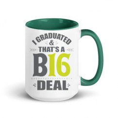 15oz Ceramic Mug with Color Inside