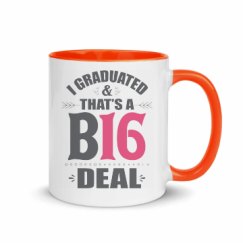 11oz Ceramic Mug with Color Inside