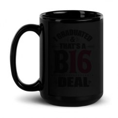 15oz Black Glossy Mug