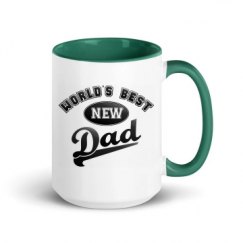 15oz Ceramic Mug with Color Inside
