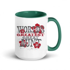 15oz Ceramic Mug with Color Inside