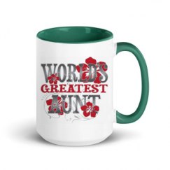 15oz Ceramic Mug with Color Inside