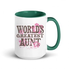 15oz Ceramic Mug with Color Inside