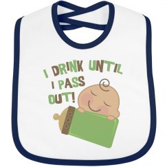 Baby Boy Drink Until Pass Out