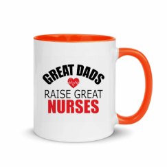 11oz Ceramic Mug with Color Inside