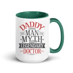 15oz Ceramic Mug with Color Inside