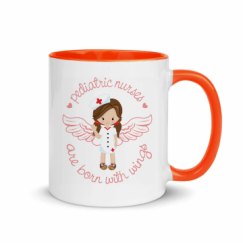 11oz Ceramic Mug with Color Inside