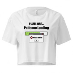 Ladies Festival Cali Crop Top Tee