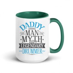 15oz Ceramic Mug with Color Inside