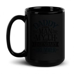 15oz Black Glossy Mug
