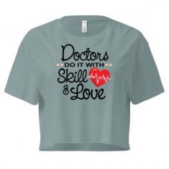 Ladies Festival Cali Crop Top Tee