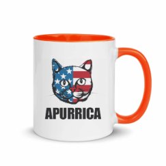 11oz Ceramic Mug with Color Inside