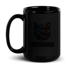 15oz Black Glossy Mug