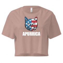 Ladies Festival Cali Crop Top Tee