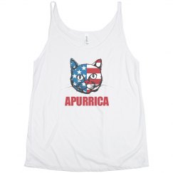 Patriotic Apurrica America Cat
