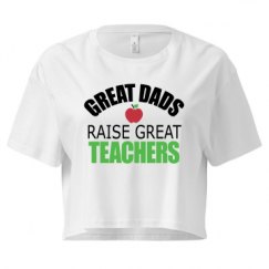 Ladies Festival Cali Crop Top Tee