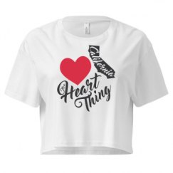 Ladies Festival Cali Crop Top Tee