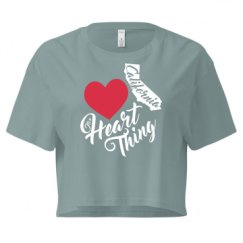 Ladies Festival Cali Crop Top Tee