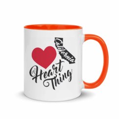 11oz Ceramic Mug with Color Inside