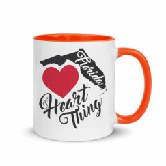 11oz Ceramic Mug with Color Inside